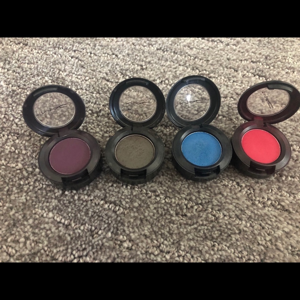 MAC eye shadows